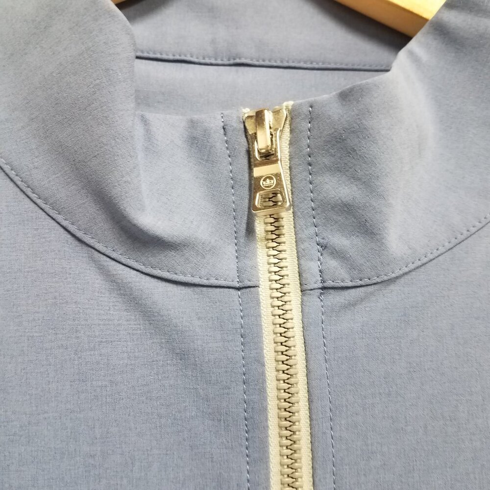 Peter Millar Solstice Hybrid Pale Blue Gray Cardigan Jacket Mens XL MS24XK66 - Picture 3 of 11